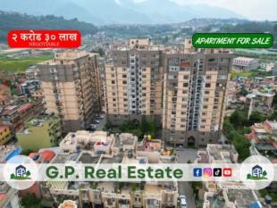 APARTMENT FOR SALE AT SUNRISE TOWER, DHIBIGHAT PC:LP DG255 : Apartment for Sale in Dhobighat, Lalitpur-image-1